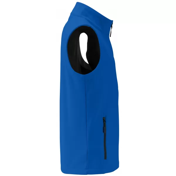  Pánská softshellová vesta JAMES NICHOLSON JN1128 NAUTIC BLUE/NAVY 
