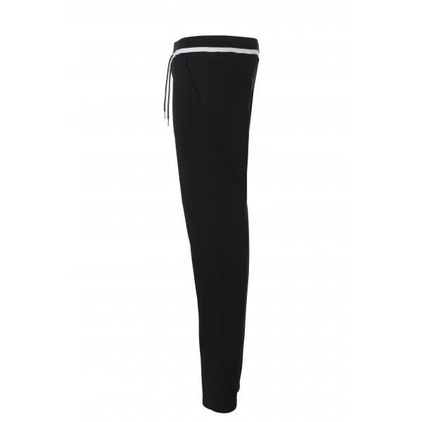  Pánské tepláky JAMES NICHOLSON JN780 BLACK/WHITE 