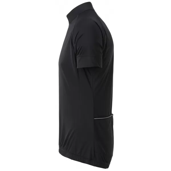  Pánský cyklo dres JAMES NICHOLSON JN514 BLACK/WHITE 