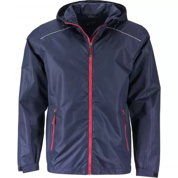  Pánská bunda JAMES NICHOLSON JN1118 NAVY/RED 