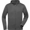 Pánská sportovní mikina JAMES NICHOLSON JN532 DARK MELANGE