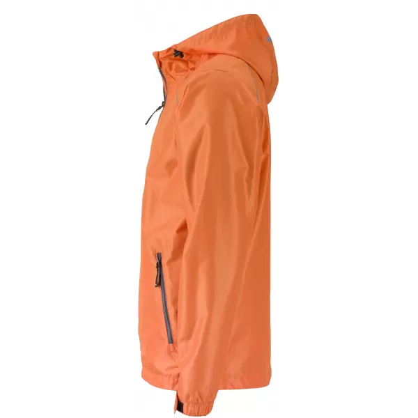  Pánská bunda JAMES NICHOLSON JN1118 ORANGE/CARBON 
