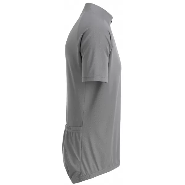  Pánský cyklo dres JAMES NICHOLSON JN512 SILVER 