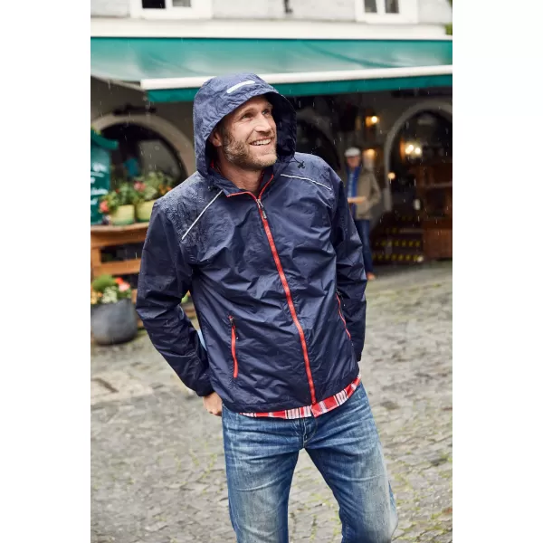  Pánská bunda JAMES NICHOLSON JN1118 NAVY/RED 