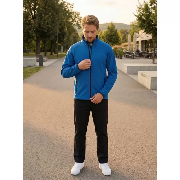  Pánská softshellová bunda JAMES NICHOLSON JN1130 NAUTIC BLUE/NAVY 