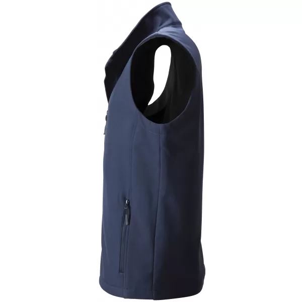  Pánská softshellová vesta JAMES NICHOLSON JN1128 NAVY/NAVY 