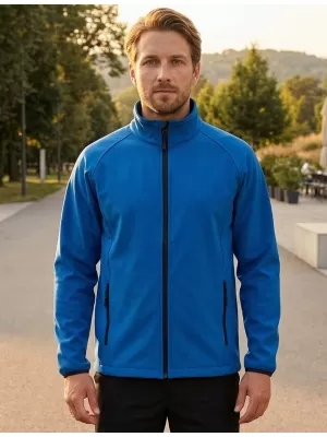 Pánská softshellová bunda JAMES NICHOLSON JN1130 NAUTIC BLUE/NAVY