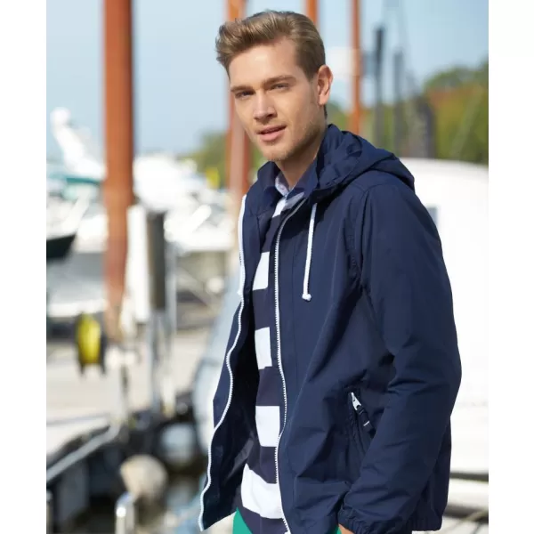  Pánská bunda JAMES NICHOLSON JN1074 NAVY/WHITE 