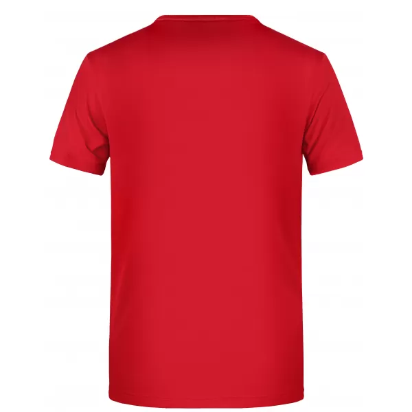 Pánské triko JAMES NICHOLSON 8004 RED 