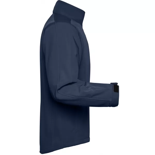  Pánská softshellová bunda JAMES NICHOLSON JN135 NAVY 