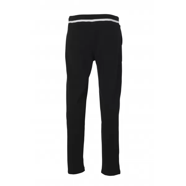  Pánské tepláky JAMES NICHOLSON JN780 BLACK/WHITE 