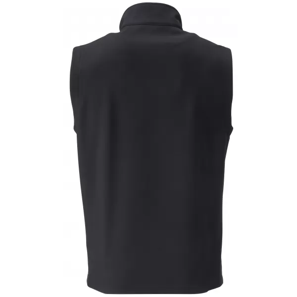  Pánská softshellová vesta JAMES NICHOLSON JN1128 BLACK/BLACK 