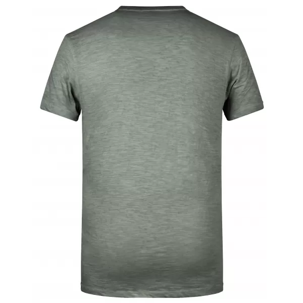  Pánské triko JAMES NICHOLSON 8016 DUSTY OLIVE 