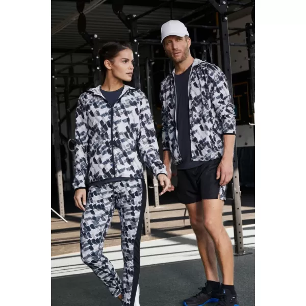  Dámská sportovní bunda JAMES NICHOLSON JN533 BLACK PRINTED 
