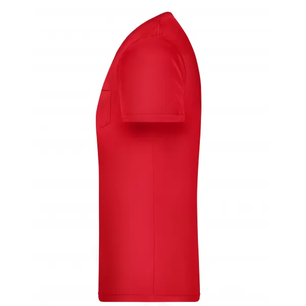  Pánské triko JAMES NICHOLSON 8004 RED 