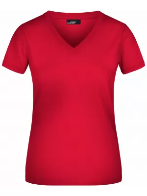 Dámské triko JAMES NICHOLSON JN004 RED