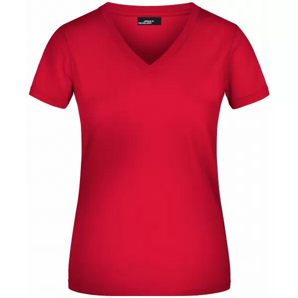  Dámské triko JAMES NICHOLSON JN004 RED 