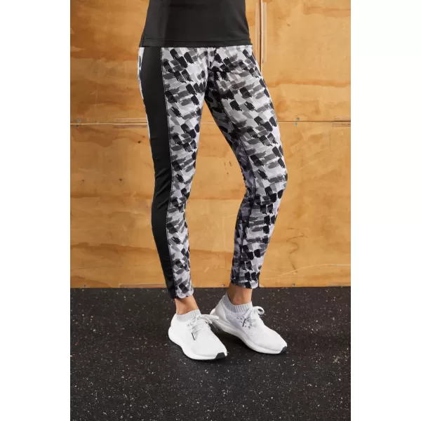  Dámské legíny JAMES NICHOLSON JN527 BLACK PRINTED/BLACK 