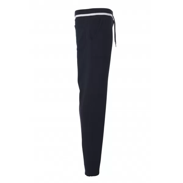  Pánské tepláky JAMES NICHOLSON JN780 NAVY/WHITE 