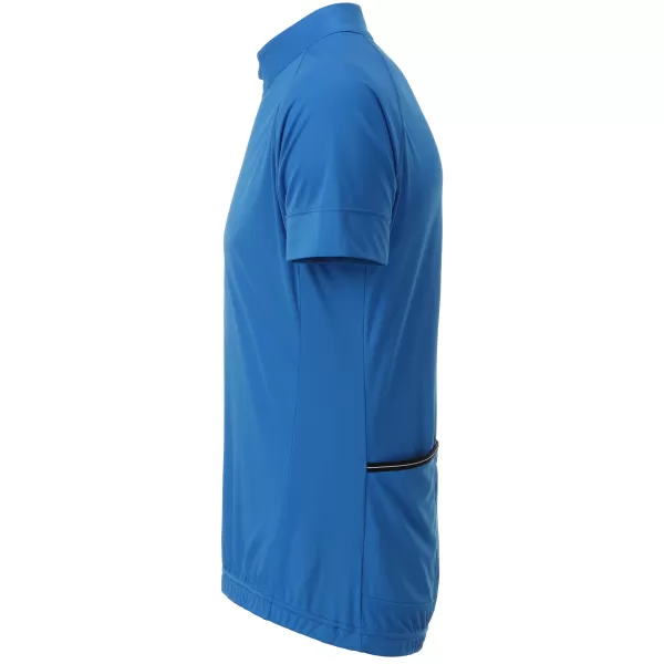  Pánský cyklo dres JAMES NICHOLSON JN514 BRIGHT BLUE/BRIGHT YELLOW 