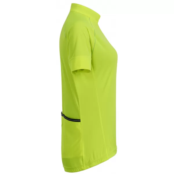  Dámský cyklo dres JAMES NICHOLSON JN515 BRIGHT YELLOW/BRIGHT BLUE 