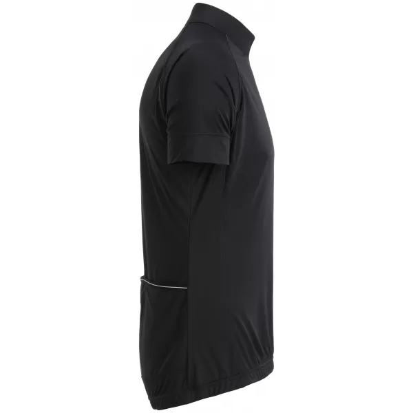  Pánský cyklo dres JAMES NICHOLSON JN514 BLACK/WHITE 