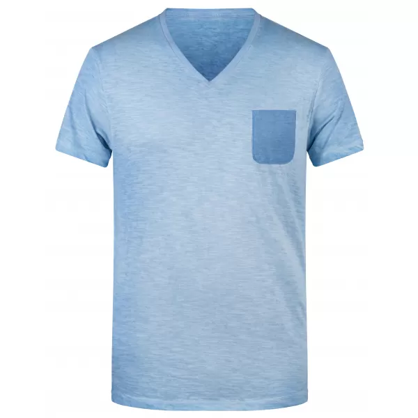  Pánské triko JAMES NICHOLSON 8016 HORIZON BLUE 