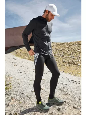 Pánská sportovní mikina JAMES NICHOLSON JN532 DARK MELANGE