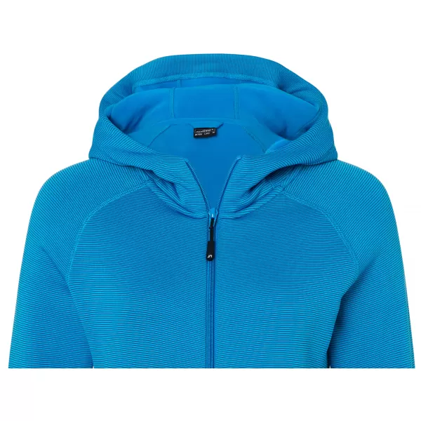  Dámská stretchfleece mikina JAMES NICHOLSON JN785 BRIGHT BLUE/NAVY 