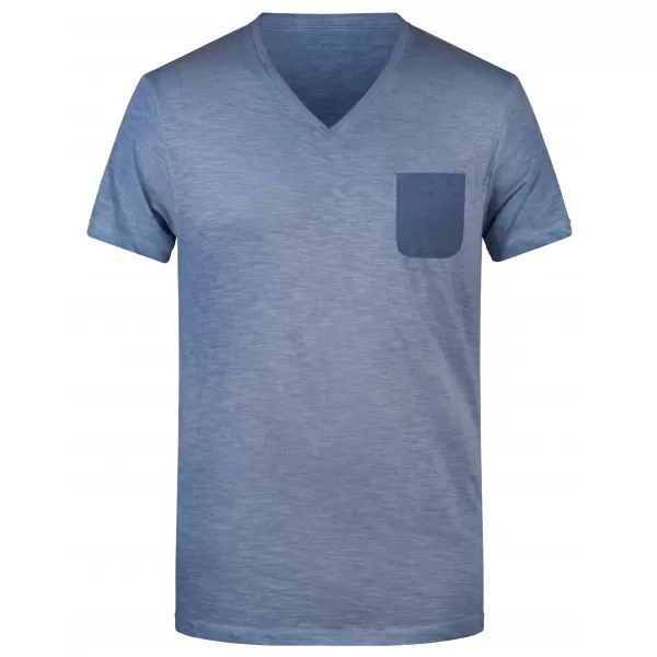  Pánské triko JAMES NICHOLSON 8016 DENIM 