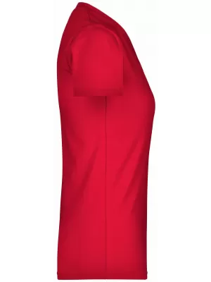 Dámské triko JAMES NICHOLSON JN004 RED