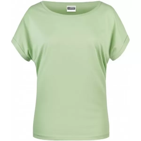  Dámské triko JAMES NICHOLSON 8005 SOFT GREEN 