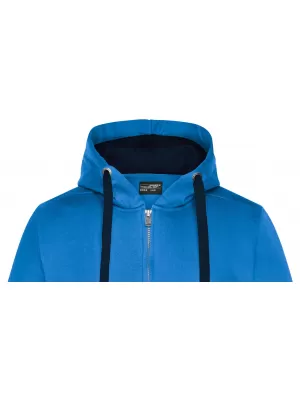 Dámská mikina JAMES NICHOLSON JN594 COBALT/NAVY
