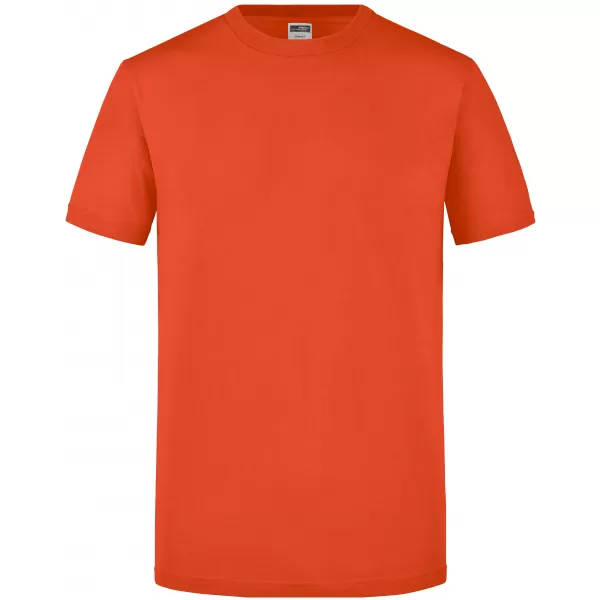  Pánské triko JAMES NICHOLSON JN911 DARK ORANGE 