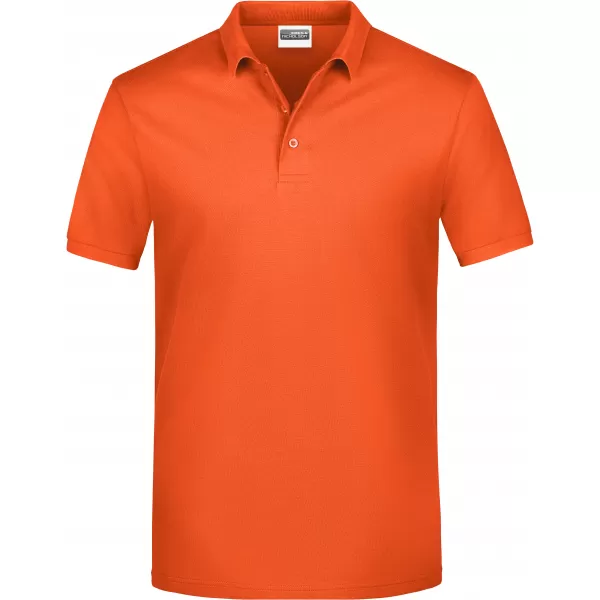  Pánské triko s límečkem classic JAMES NICHOLSON JN792 ORANGE 