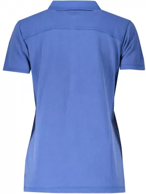 Dámské triko s límečkem fashion JAMES NICHOLSON JN711 ROYAL/NAVY WHITE