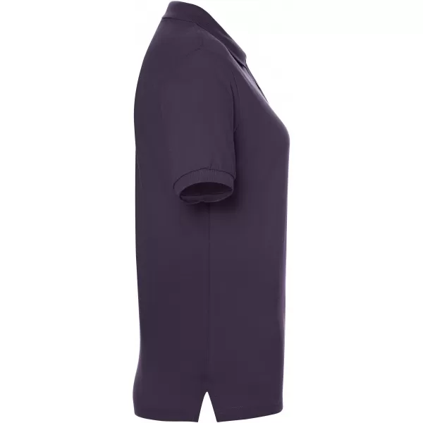  Dámské triko s límečkem premium JAMES NICHOLSON JN071 AUBERGINE 