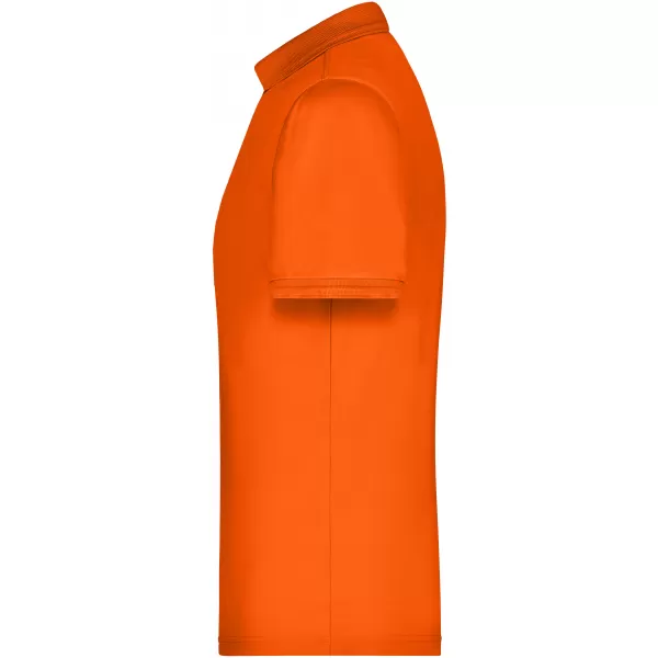  Pánské triko s límečkem funkční premium JAMES NICHOLSON JN576 DARK ORANGE 