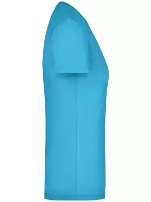 Dámské triko JAMES NICHOLSON JN926 TURQUOISE