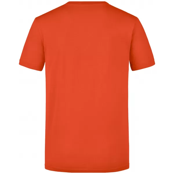  Pánské triko JAMES NICHOLSON JN911 DARK ORANGE 