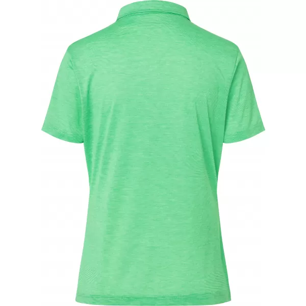  Dámské triko funkční s límečkem JAMES NICHOLSON JN753 FERN GREEN/WHITE 