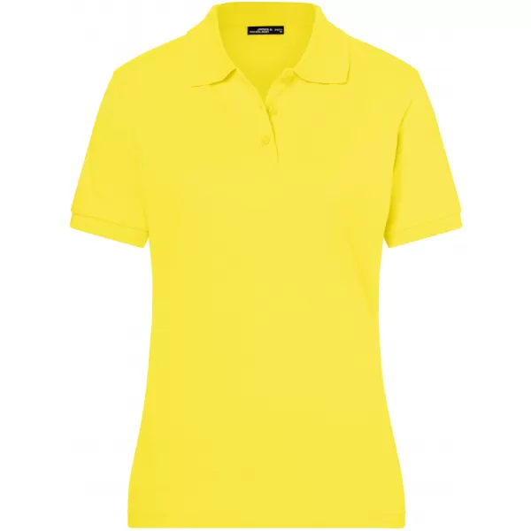  Dámské triko s límečkem premium JAMES NICHOLSON JN071 YELLOW 