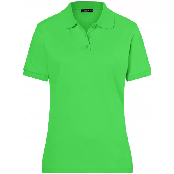  Dámské triko s límečkem premium JAMES NICHOLSON JN071 LIME GREEN 