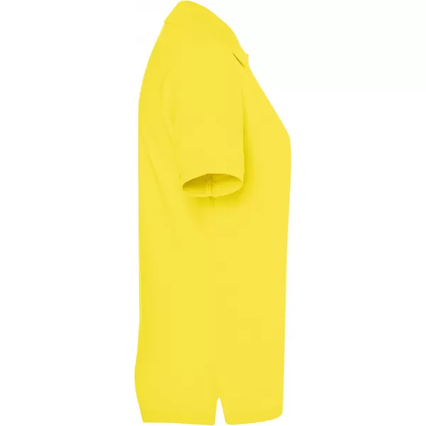  Dámské triko s límečkem premium JAMES NICHOLSON JN071 YELLOW 