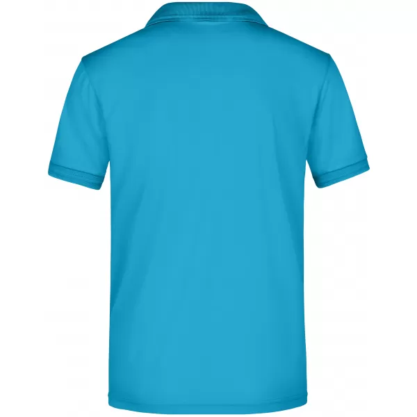  Pánské triko s límečkem funkční premium JAMES NICHOLSON JN576 TURQUOISE 
