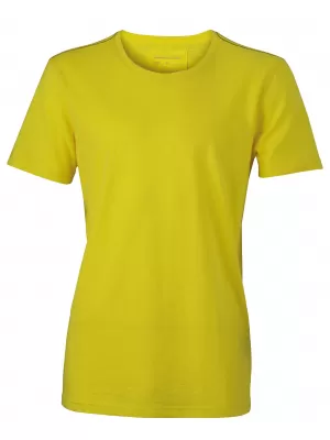 Pánské triko JAMES NICHOLSON JN978 YELLOW