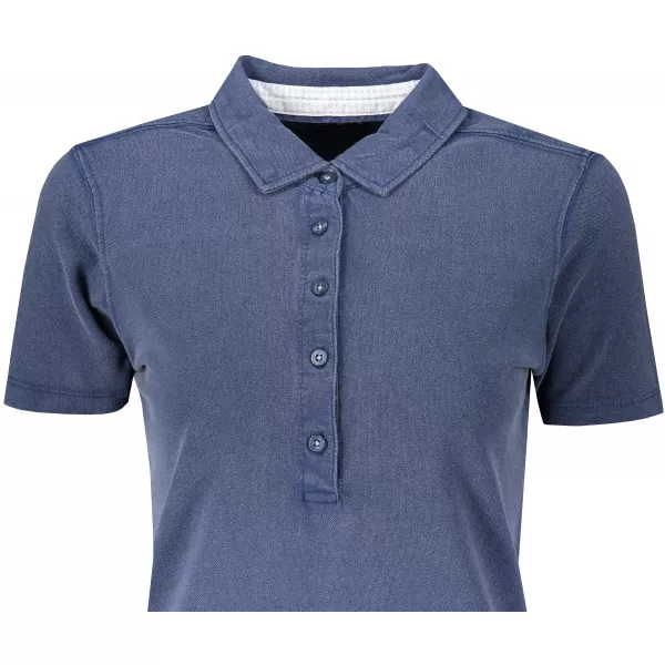  Dámské triko s límečkem fashion JAMES NICHOLSON JN711 NAVY/WHITE LIGHT BLUE 
