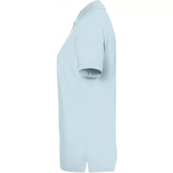  Dámské triko s límečkem premium JAMES NICHOLSON JN071 LIGHT BLUE 