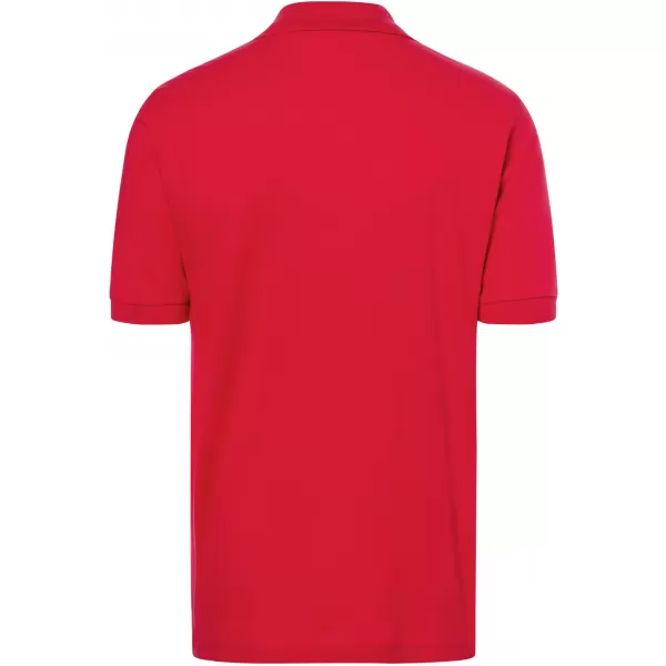  Pánské triko s límečkem premium JAMES NICHOLSON JN070 RED 