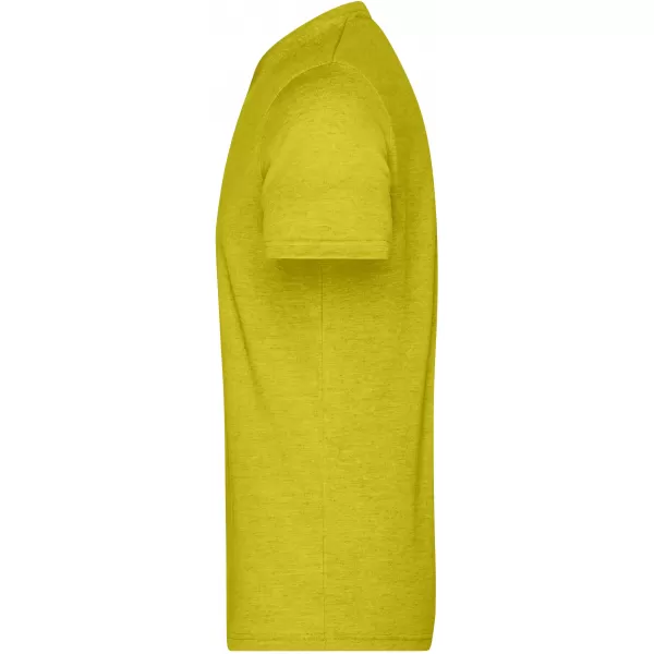  Pánské triko JAMES NICHOLSON JN974 YELLOW MELANGE 